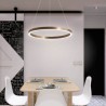 40cm/60cm LED Pendant Light Drawing Craft Round Lamp