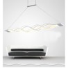 100cm Modern LED Pendant Light Acrylic Wave Lamp