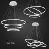 LED Acrylic 3 Rings Pendant Lamp 80+60+40cm (I'll Be Your Backbone)