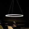 40cm Modern LED Pendant Light Acrylic Ring Lamp