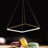 Acrylic Ceiling Light Square Lighting 70cm LED Pendant Light