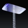 Multi Function Concealed Shower Faucet System with Chrome LED Thermostatic Shower Set