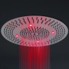 Ceiling Mount Rainfall Shower Head & Handheld Sprayer Shower Combo Set LED Rain Shower System