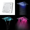 20 Inch LED Rain Shower Head Faucet Body Spray Combo Set Luxury Shower System