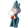 Resin Girl Blowing Bubbles Table Lamp Modern Desk Light