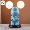 Resin Bear LED Desk Lamp Bedside Lighting Fixtures Modern Table Lamp