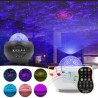 LED Night Light Bluetooth Speaker Bedroom Kids Room Starry Sky Projection Lamp