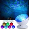 Ocean Projector Night Light LED USB Night Light Bedside Lamp