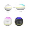 Lucky Stone Colorful Ocean Bluetooth Music Speaker Projection Light LED Night Light