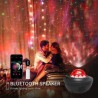 RGB LED Night Light Starry Sky Projection Lamp with Remote Control and Timing Function