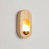 LED Wall Light Wood Wall Lamp For Bedroom Entrance Aisle Decoration