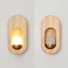 LED Wall Light Wood Wall Lamp For Bedroom Entrance Aisle Decoration