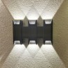 Modern Aluminum Surface Mounted Led Garden Porch Light Waterproof Led Wall Lamp