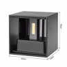 LED Surface Mounted Cube Porch Light Aluminum Balcony Wall Lamp