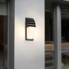 Outdoor LED Porch Light Black Aluminium Wall Lamp Garden Courtyard Light Waterproof