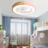 Bedroom Decor Ventilator Lamp Smart Ceiling Fan With Light Remote Control