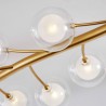 Wrought Iron Branch Sconce Light Living Room Bedroom Modern LED Wall Lamp