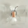 Bubble Wall Sconce Butterfly Shape Wall Lamp Bedside Light Nordic LED Wall Light