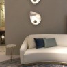 Shell Shape Sconce Bedside Hallway Lighting Modern LED Wall Light Marble Texture Wall Lamp