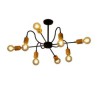 Living Room Bedroom Contemporary Creative Iron Pendant Light Spider Chandelier