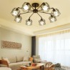 Iron Decorative Lighting Bedroom Living Room Modern Bird Cage Pendant Lamp