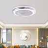 LED Acrylic Round Ceiling Lamp Modern Ceiling Fan Light With Remote Control