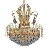 Elegant Crystal Pendant Light Creative Dining Room Hotel Modern Crystal Empire Chandelier