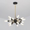 Restaurant Living Room Bedroom Lamp Nordic LED Pendant Light Creative Round Chandelier