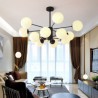 Nordic Spray Painting Pendant Light Living Room Bedroom Office Lighting