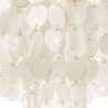 Chandelier Shell Pendant Chrome Craft Bedroom Living Room Dining Room Kitchen Lighting Modern Simple Style