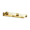 Front Light LED Wall Lamp Brass Acrylic Cylinder Mirror