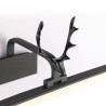 LED Acrylic Wall Lamp Washroom Bedroom Makeup Light Fixture Antler Mirror Front Light