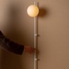 Mid-Century Globe Wall Sconce Lighting Magic Bean Wall Lamp With Plug