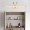 Bedroom Living Room Nordic LED Brass Wall Lamp Mirror Front Light