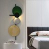 Colorful Home Lighting Bedside Hallway Lighting Modern LED Wall Light Circular Wall Lamp