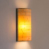 Simple Semicircle Wall Sconce Bedside Hallway Lighting Bamboo Wall Light