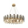 Luxury European Style Glass Chandelier Pendant Light For Villa Restaurant Living Bedroom