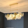 Home Decor Glass Lighting Maple Leaf Pendant Light