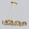 Luxury Pendant Light For Living Room Bedroom European Glass Chandelier Creative Light