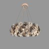 Modern Minimalist Pendant Lamp With Light Luxury Glass Chandelier For Living Dining Room