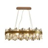 Post-Modern Glass Pendant Light Luxury Chandelier For Dining Room Bedroom