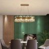 Post-Modern Glass Pendant Light Luxury Chandelier For Dining Room Bedroom