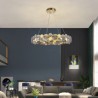 Luxury Pendant Light For Living Room Bedroom European Glass Chandelier Creative Light