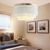 Warm Romantic Tassel Chandeliers Creative Bedroom Hanging Lamp Nordic Decorative Pendant Light