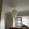 Jellyfish Shells Pendant Light Lighting With Cylinder Lamp Shade