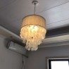 Jellyfish Shells Pendant Light Lighting With Cylinder Lamp Shade