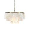 Pendant Light With European Seashells For Dining Room And Living Room