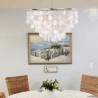 Contemporary Hanging Light For Dining Room Living Room European Seashell Pendant Light