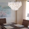 Contemporary Hanging Light For Dining Room Living Room European Seashell Pendant Light