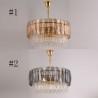 Crystal Gold Ceiling Light Luxury Pendant Light For Living Room Hotel Lobby